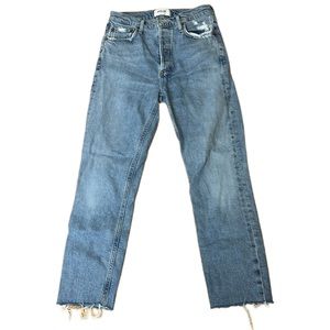 Agolde Nico High Rise Slim Fit Jean